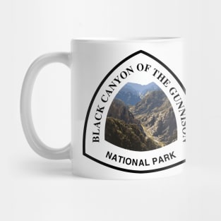 Black Canyon of the Gunnison National Park shield Mug